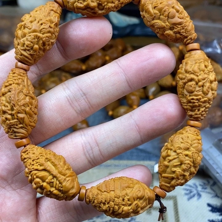 橄榄核手串/手链橄榄核雕工艺手串
