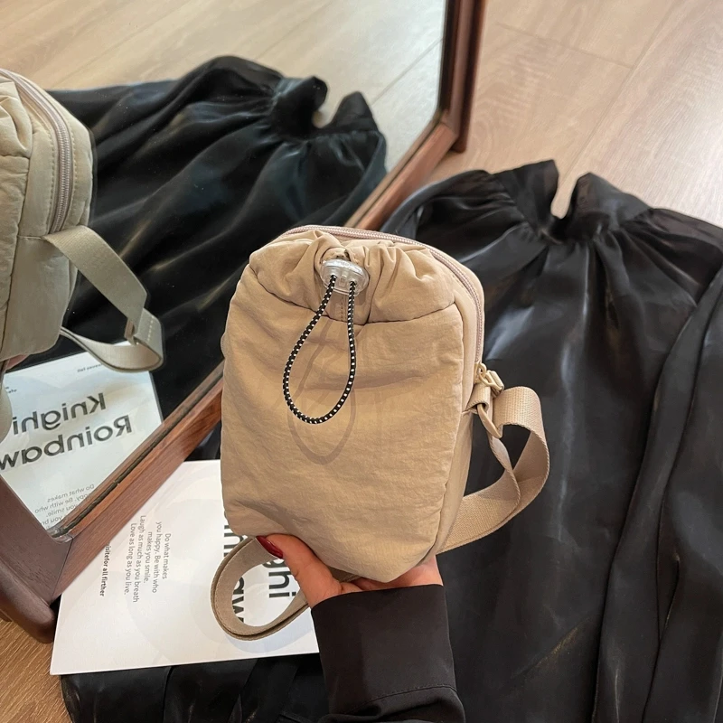 柚佐小众设计新款斜挎水壶包2025超火手机包瑜伽包跑步运动户外包