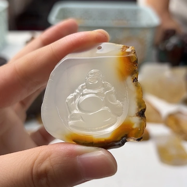 未镶嵌颈饰玛瑙/玉髓