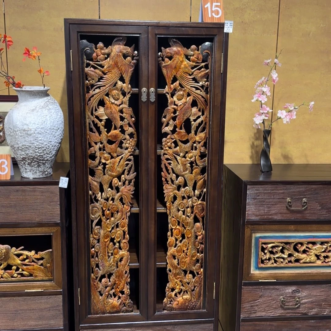 八***四复古家具边柜书柜