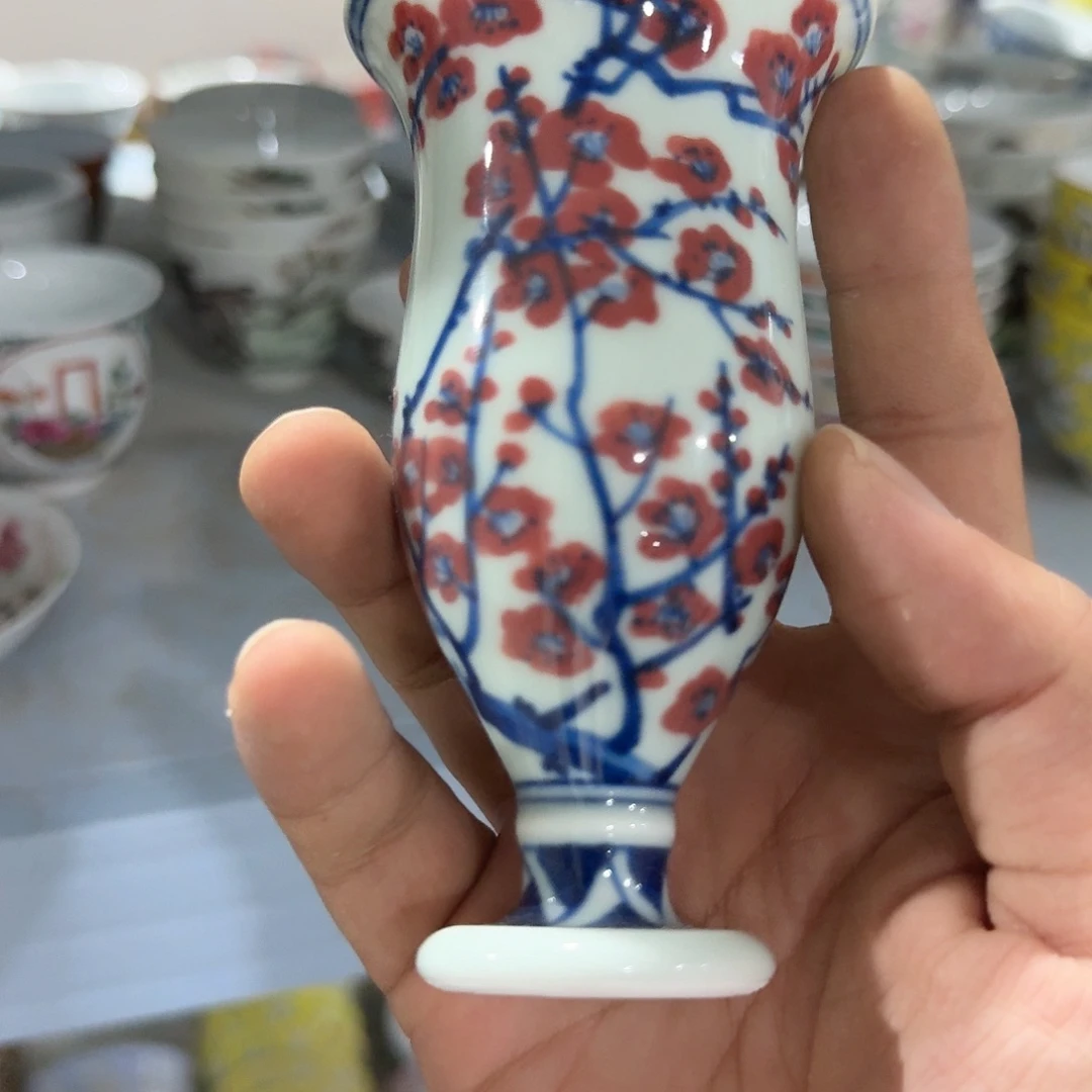 瓷片摆件手绘瓷器全部处理