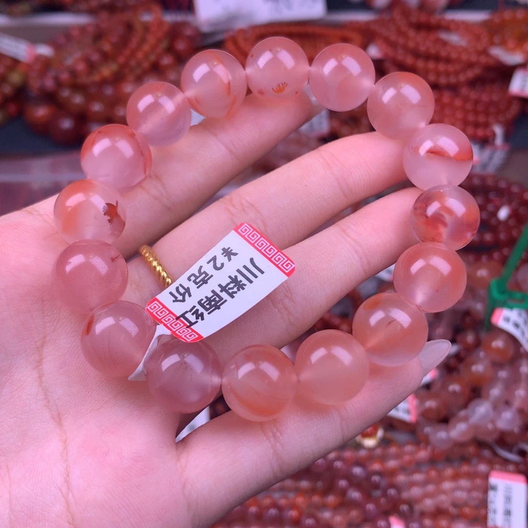 未镶嵌手链南红玛瑙38号13.3