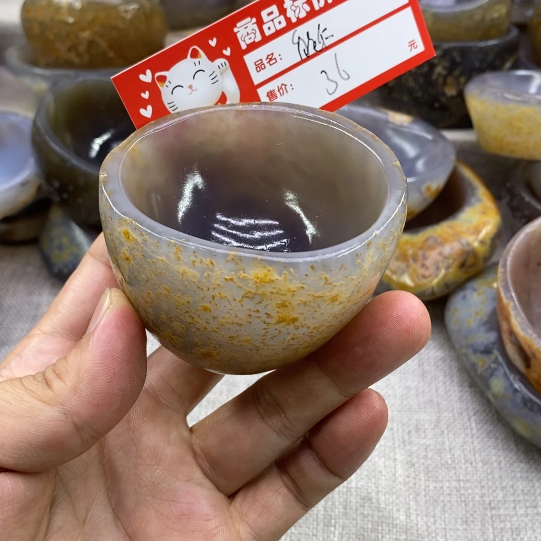 能***安玉原石手工制品石碗