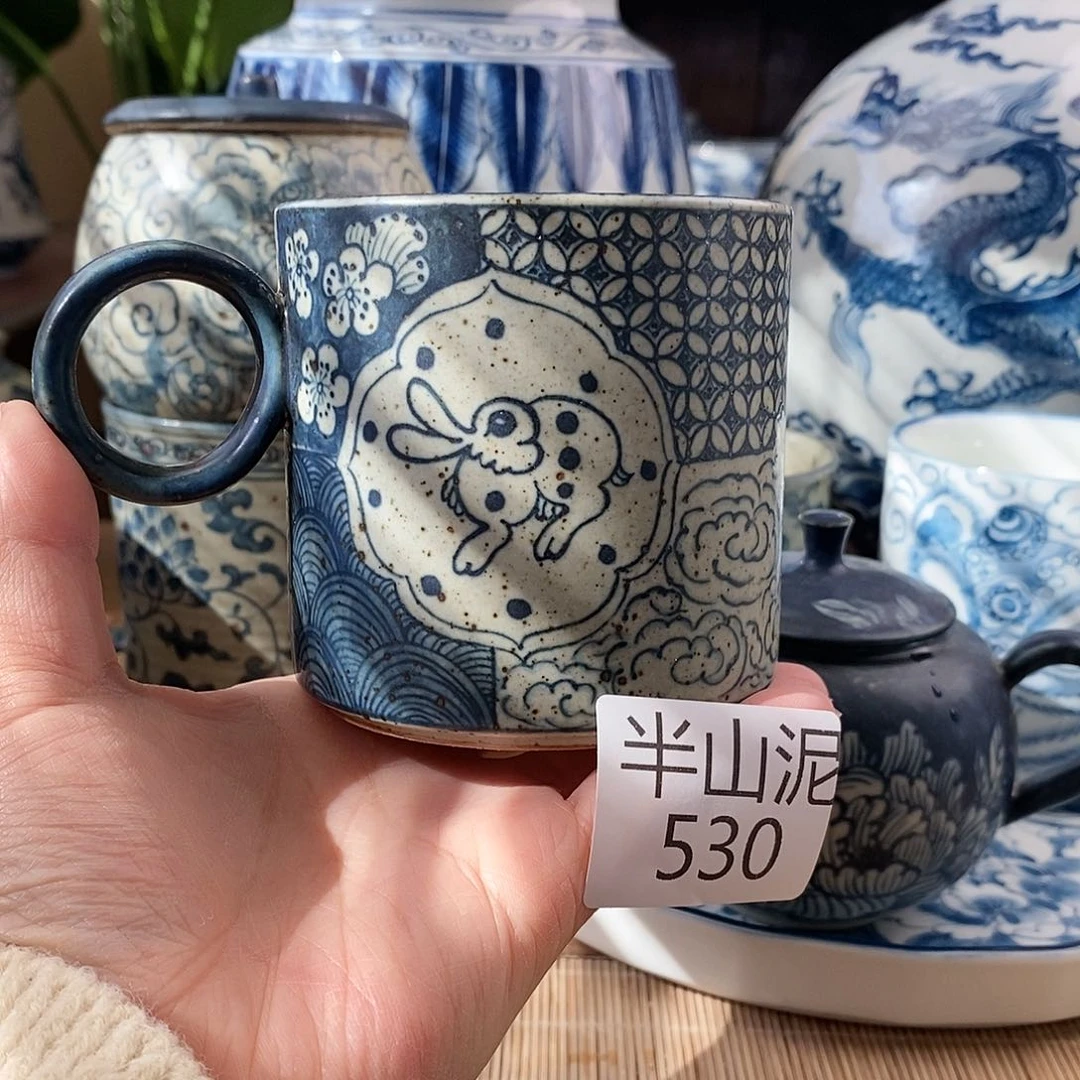 手工手绘青花陶瓷