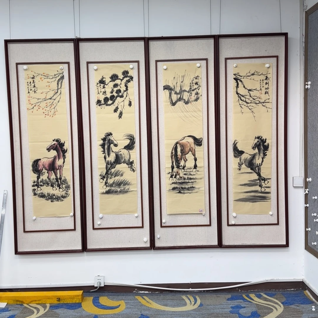 书法作品多次参加