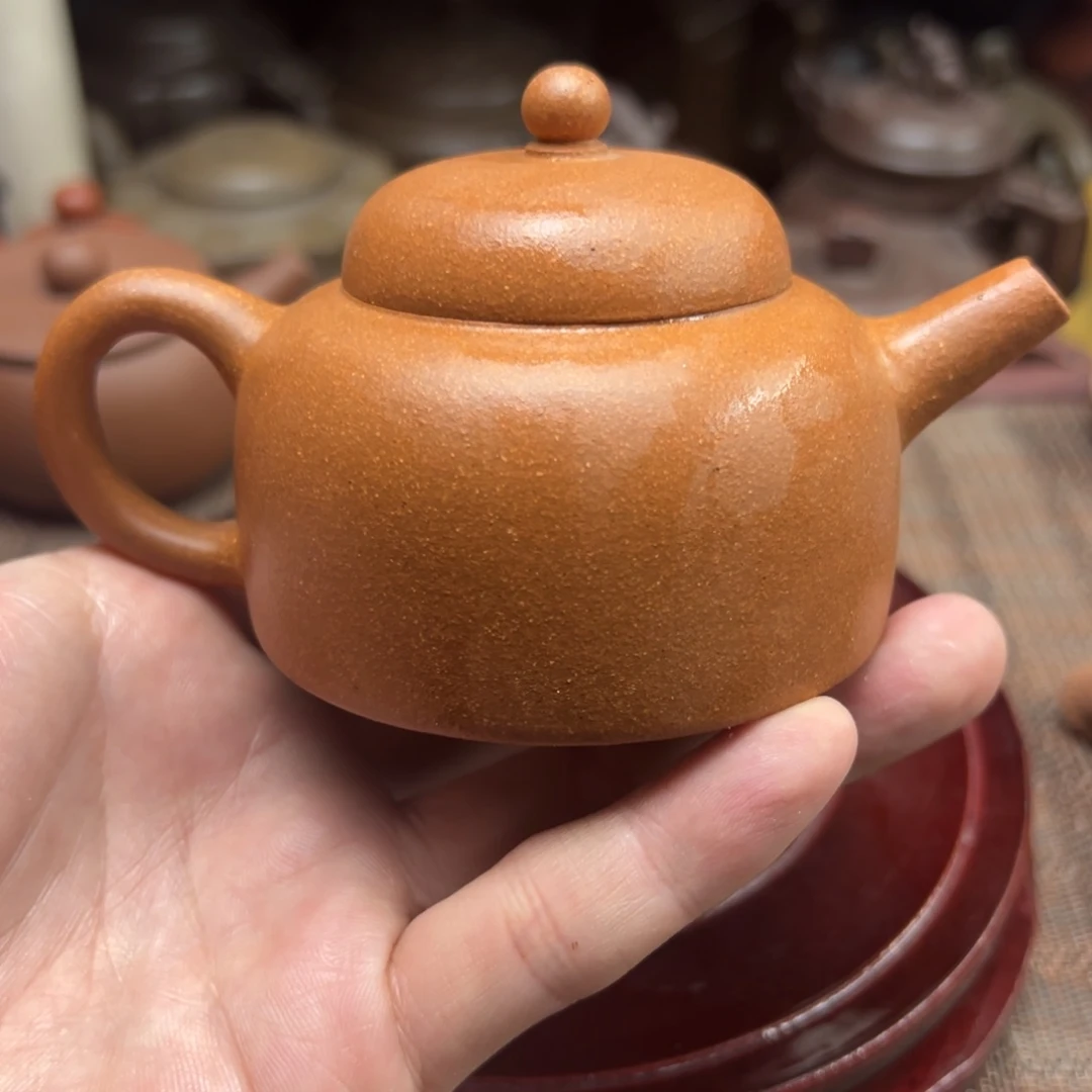 茶壶紫砂宜兴原矿紫砂壶150毫升容量