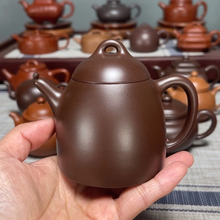 紫砂茶壶陈腐紫泥175cc