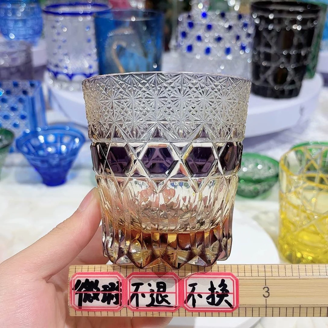 水晶杯水晶花瓶果盘通宝工艺品