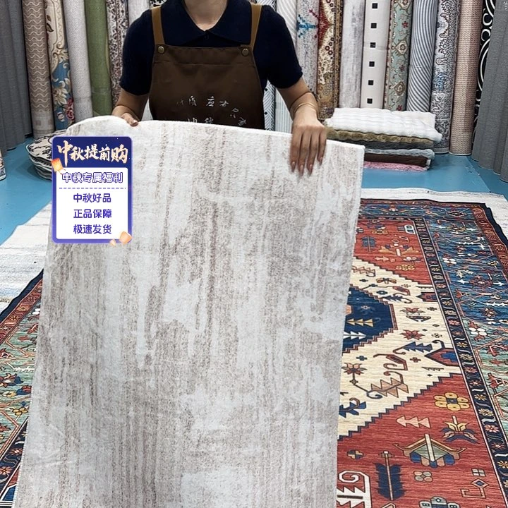 混纺75×200误差正负1-3厘米精编细砂棉布底仿羊绒微瑕