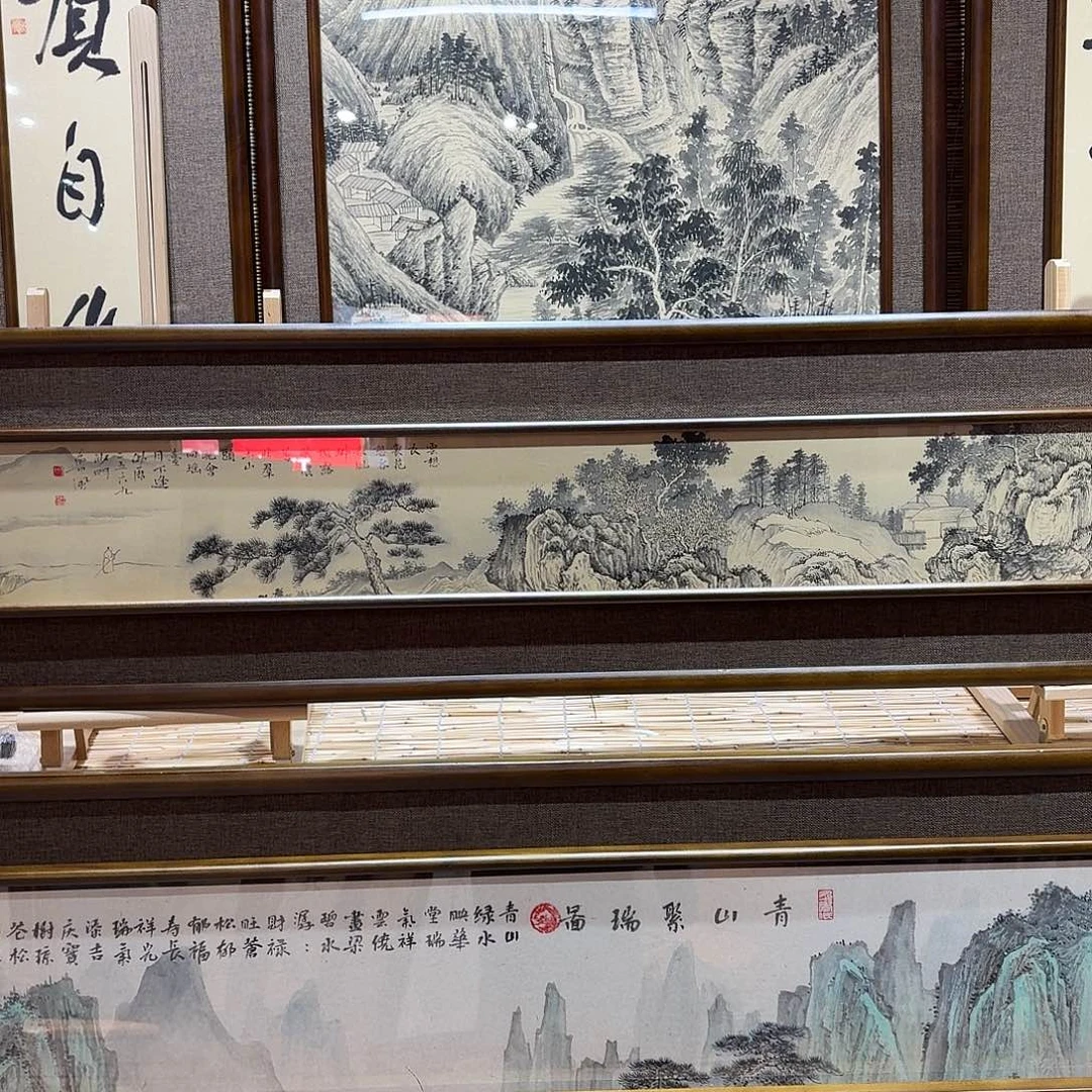 *****国画真人手绘作品