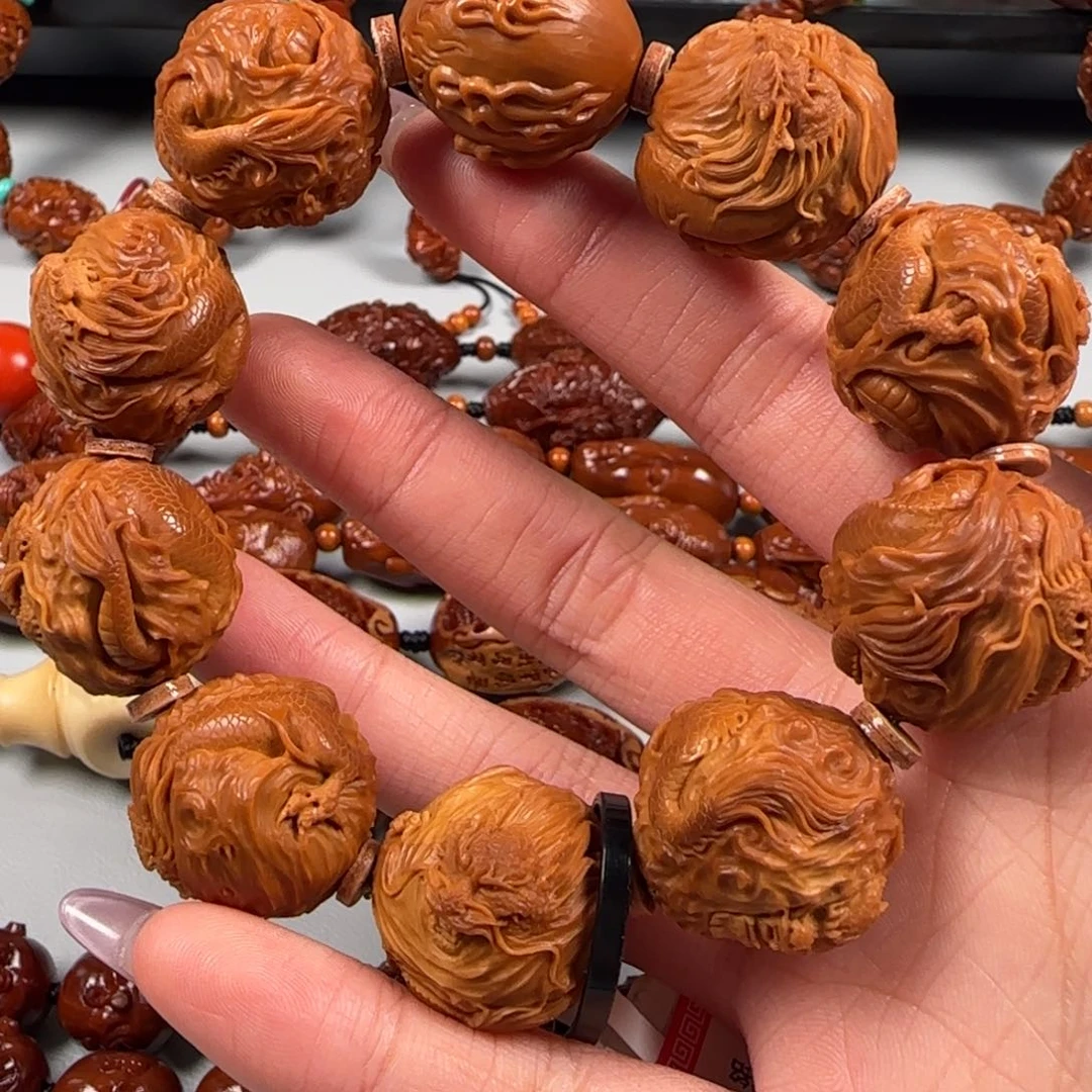 手串橄榄核油核云中龙手串