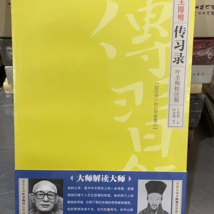 王阳明传习录正版塑封