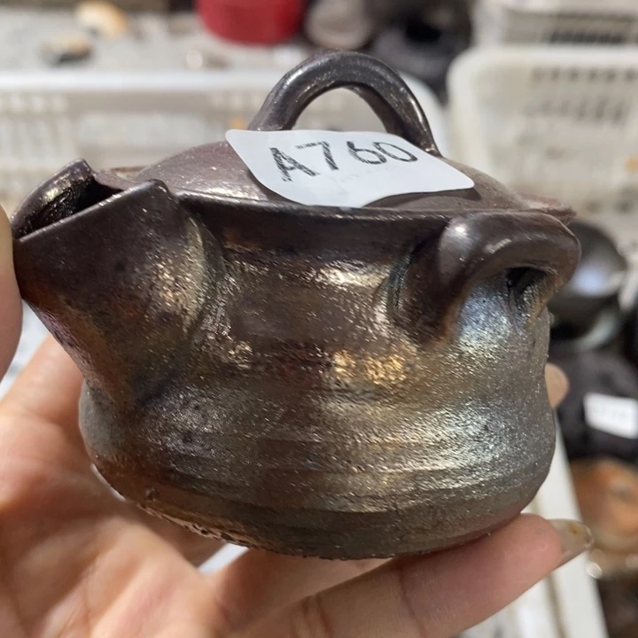 柴烧裸烧纯手工制作瑕疵瑕疵