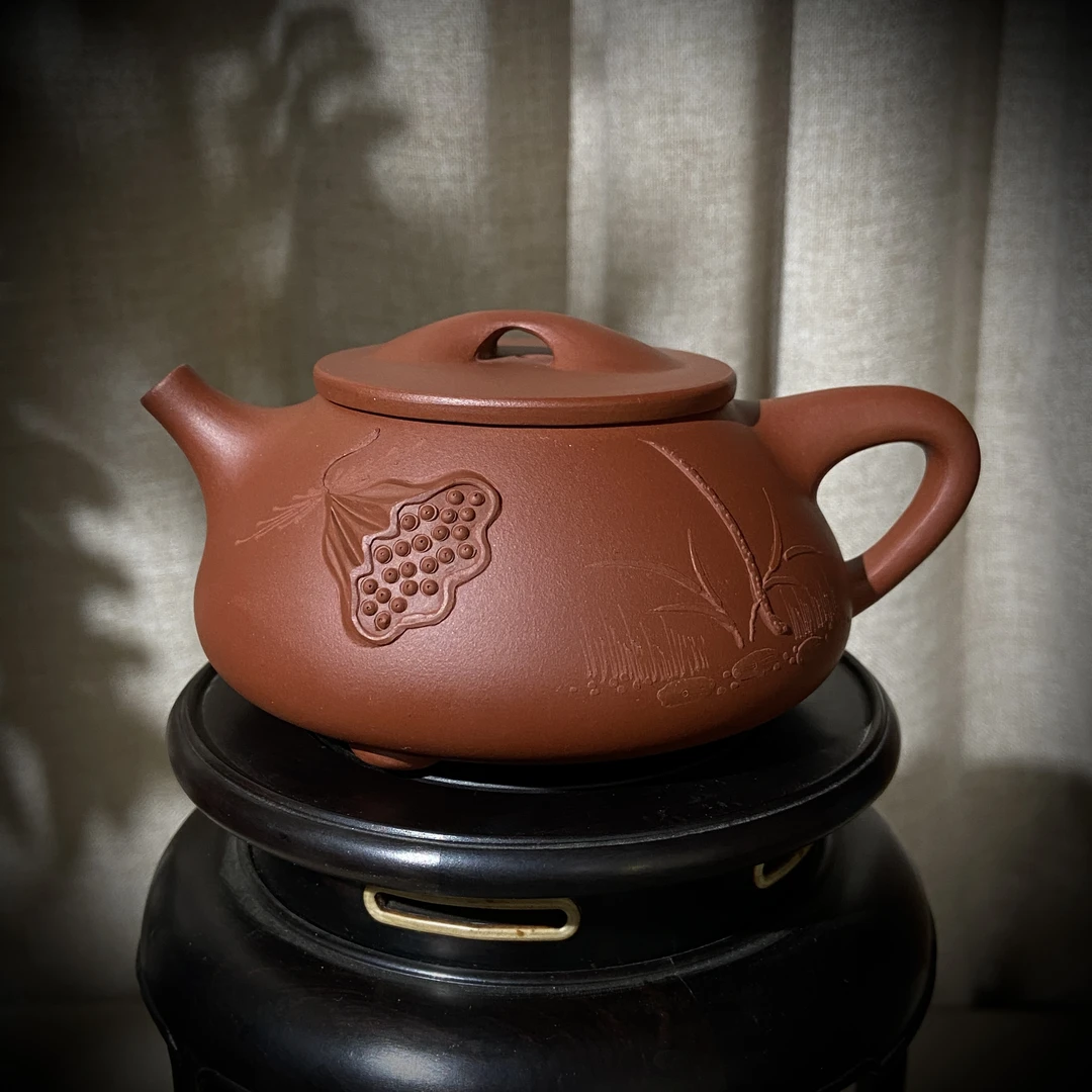 宜兴手工紫砂陶 茶壶GS3192-1