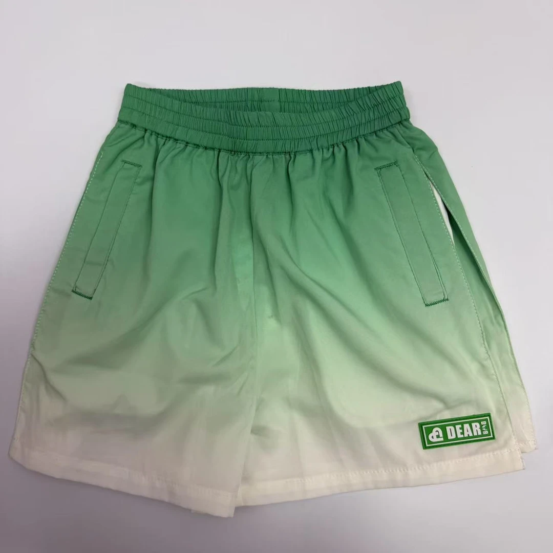 【门店同款】迪迪鹿女大童夏季绿色中短裤C124222414