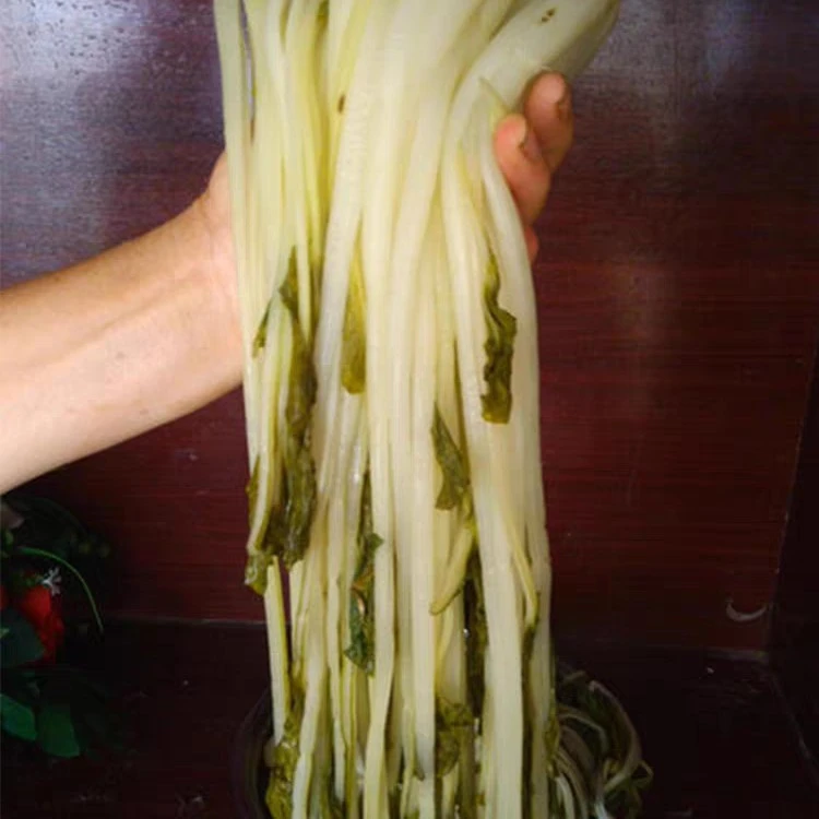 广水箭杆白腌菜老坛发酵桃子