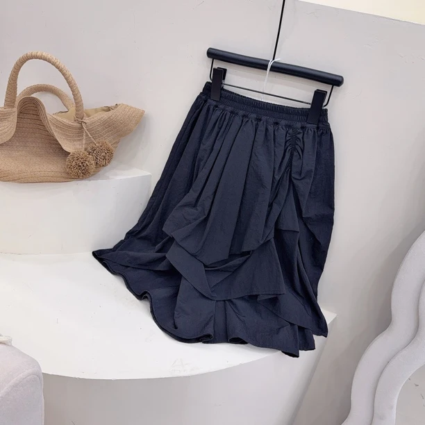 W童品，（现货）2025夏季儿童套装新款短袖两件套裙子棉韩版1002