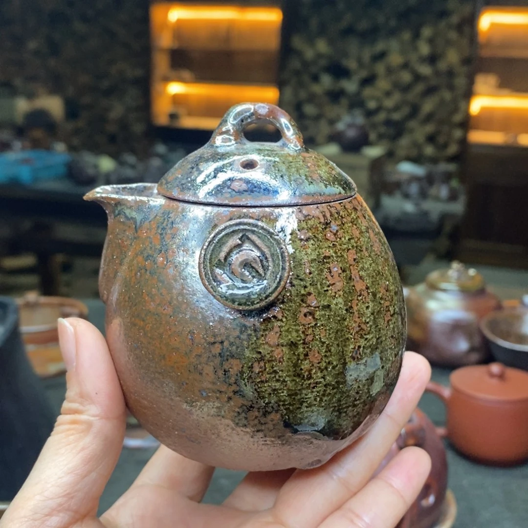 紫砂柴烧紫砂茶具