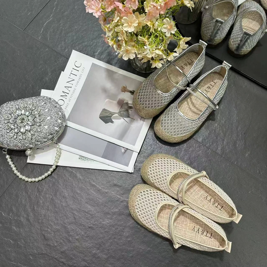 新款上新时尚百搭夏季软底浅口舒适单鞋