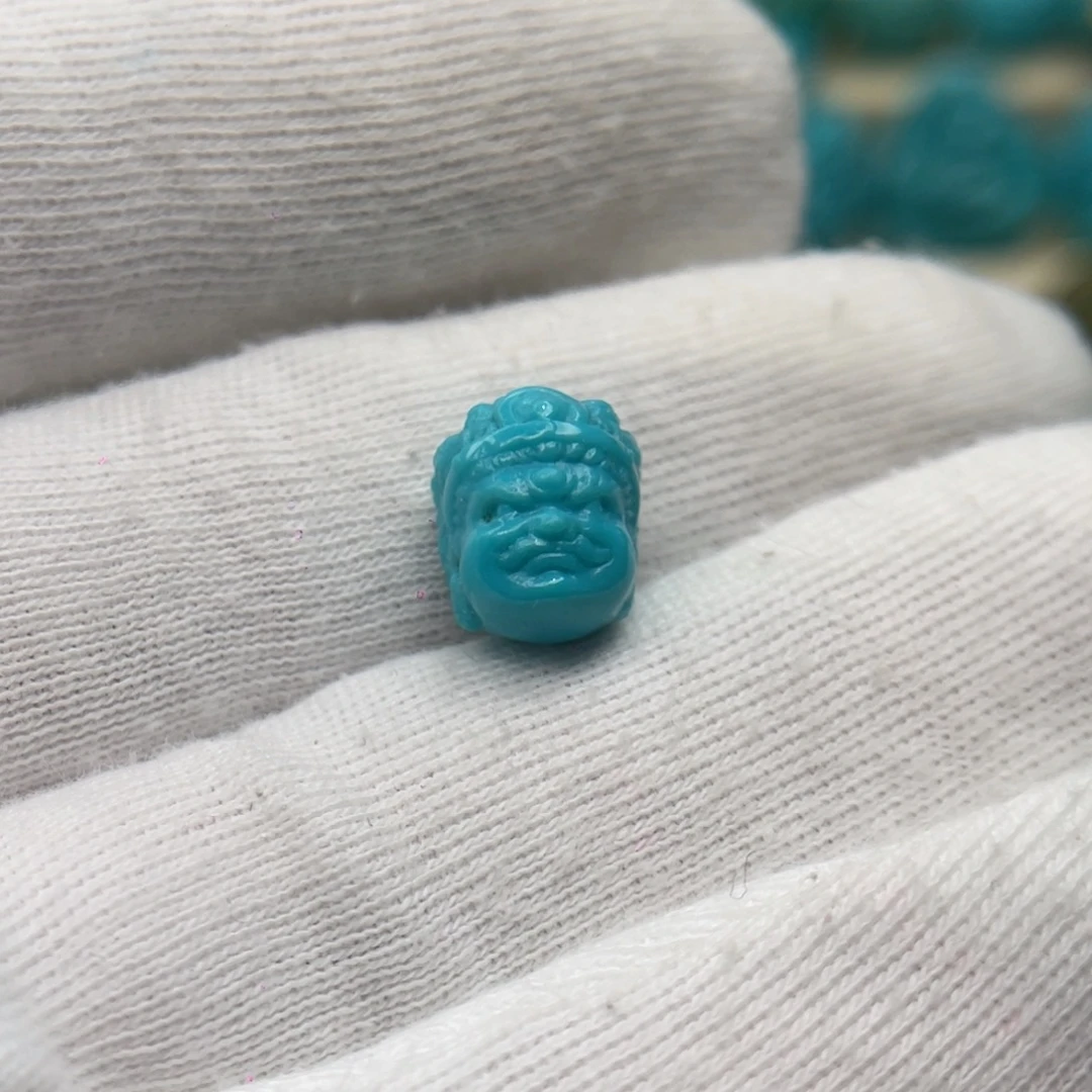 绿松石未镶嵌颈饰卡9.3-11-9.6