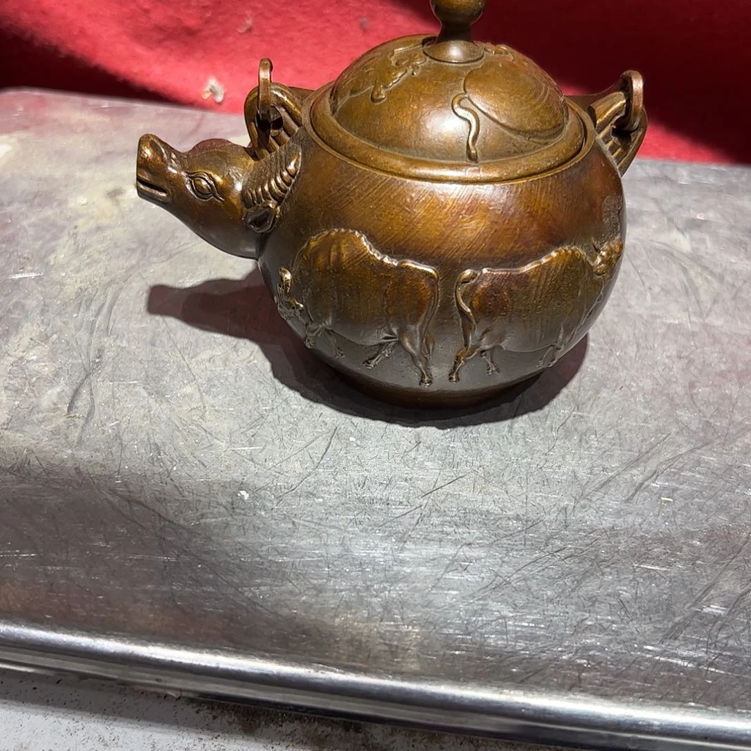 前*号微瑕疵黄铜摆件工艺品