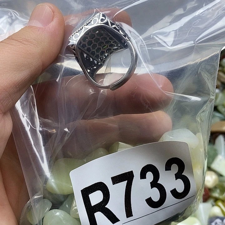 蛇纹石玉未镶嵌鱼缸石