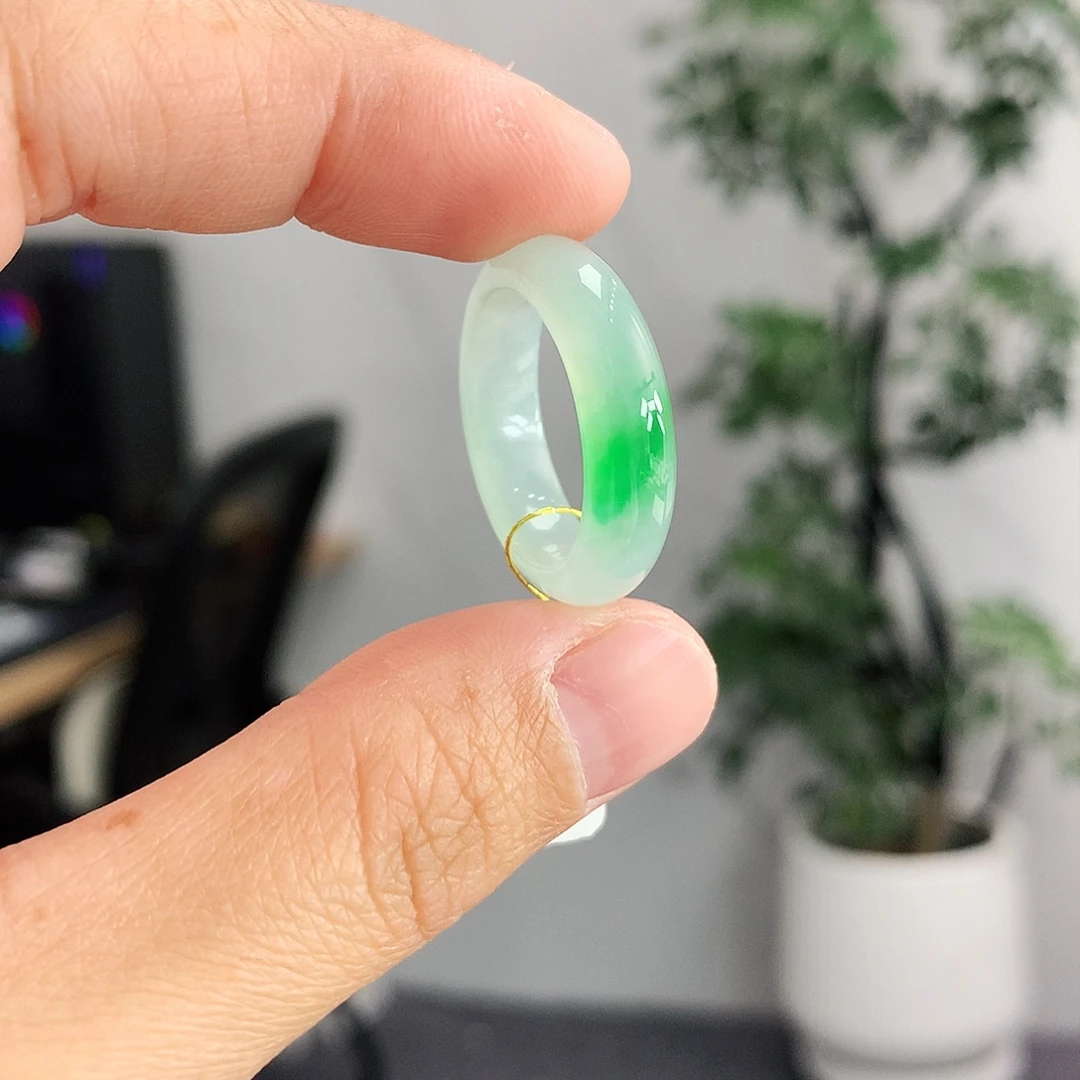 翡翠未镶嵌戒指15