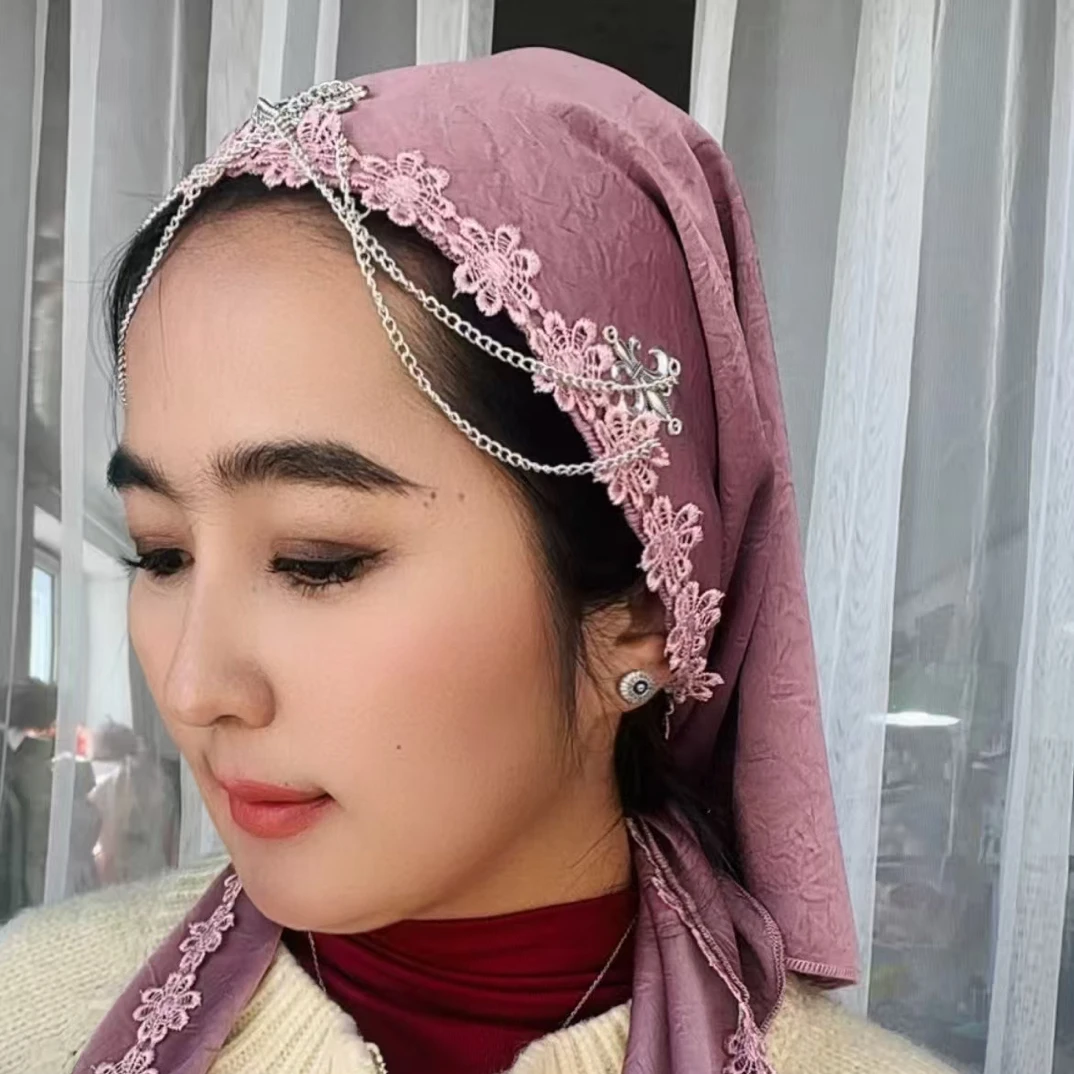 流苏女帽子花朵透气民族风高档头巾