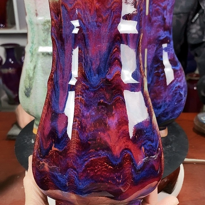 尚峰钧窑作品摆件