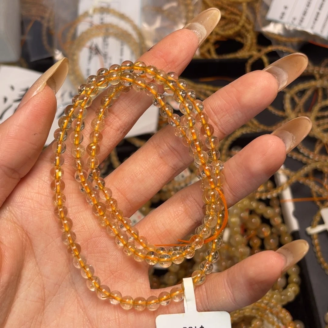 手链未镶嵌水晶凹**曼水晶