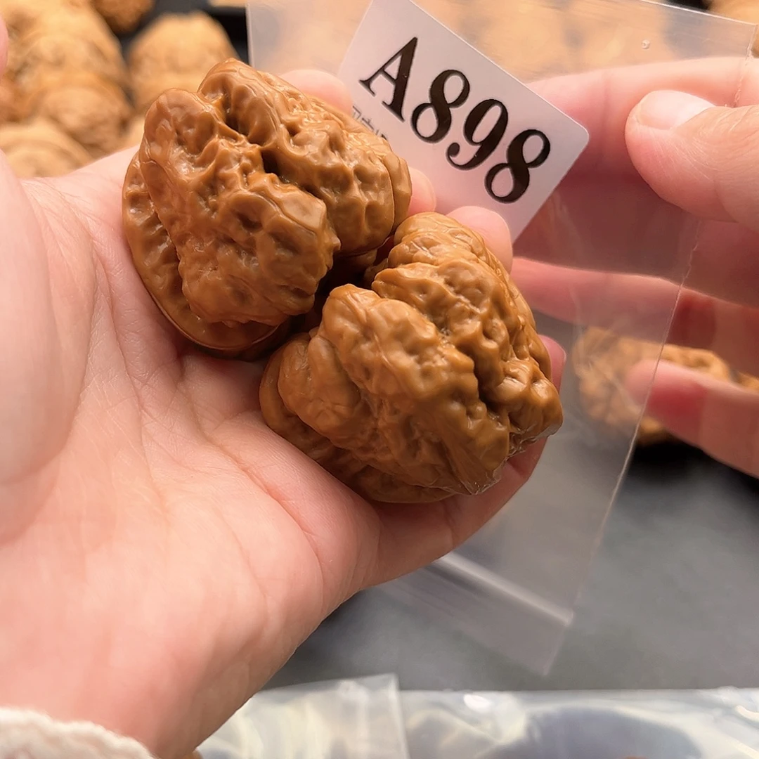 营***)文玩核桃把件蛙蛙精品42度45加