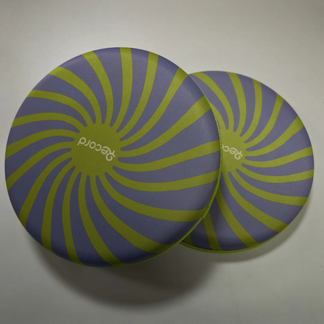 直径23cm硬壳收纳防水手工防尘圆形包训练飞盘