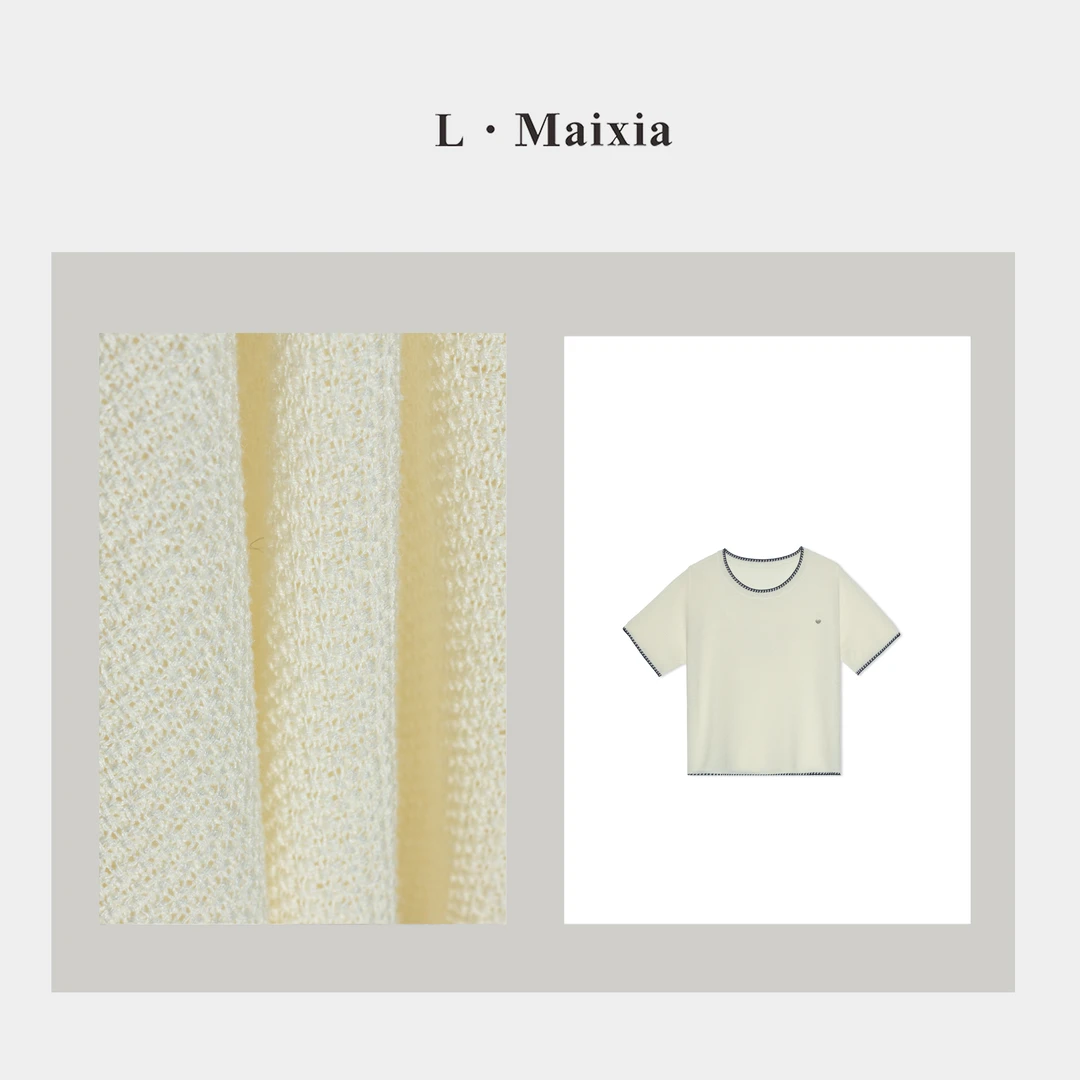 L.MAIXIA/露·玛莉先2025女士休闲针织衫ZZ-25825