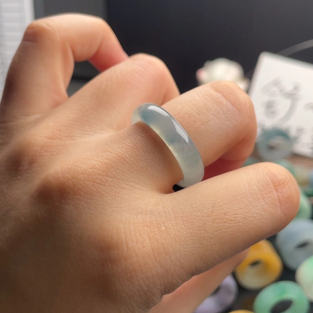 定制翡翠未镶嵌  仙蓝