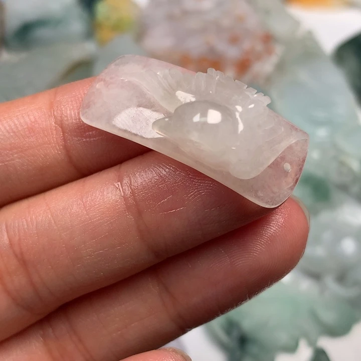 颈饰未镶嵌翡翠翡翠