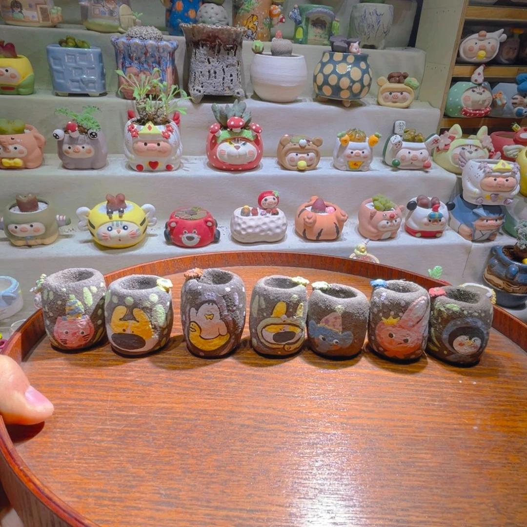060纯手工制作重工盆盆18