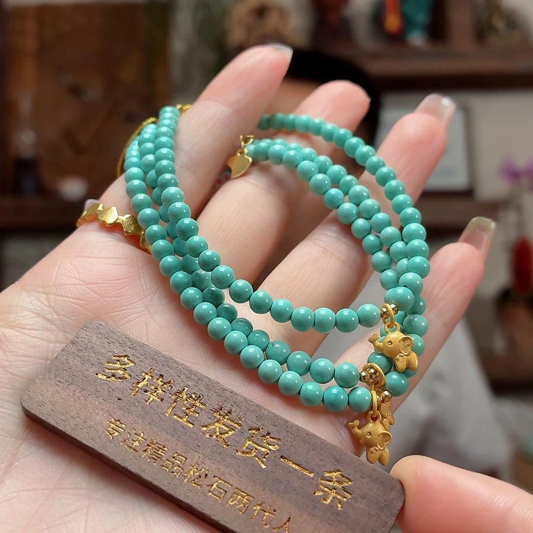 未镶嵌绿松石珠宝奇石