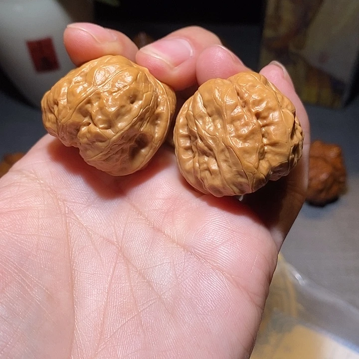 把件文玩核桃全品无修35尺怀柔蛤蟆头