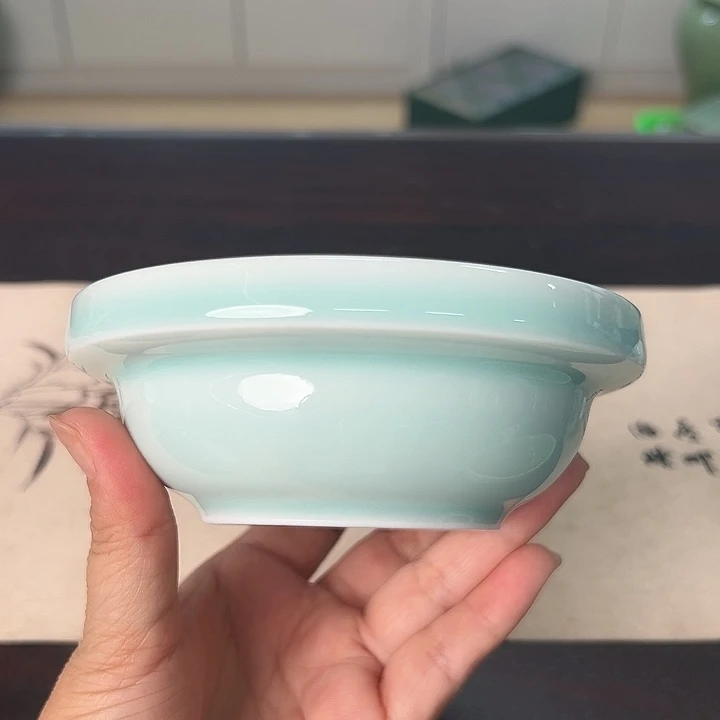 龙泉云间青瓷小米茶器