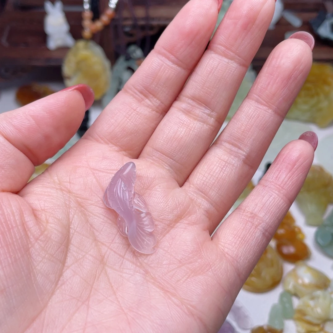 蛇纹石玉颈饰未镶嵌么***8