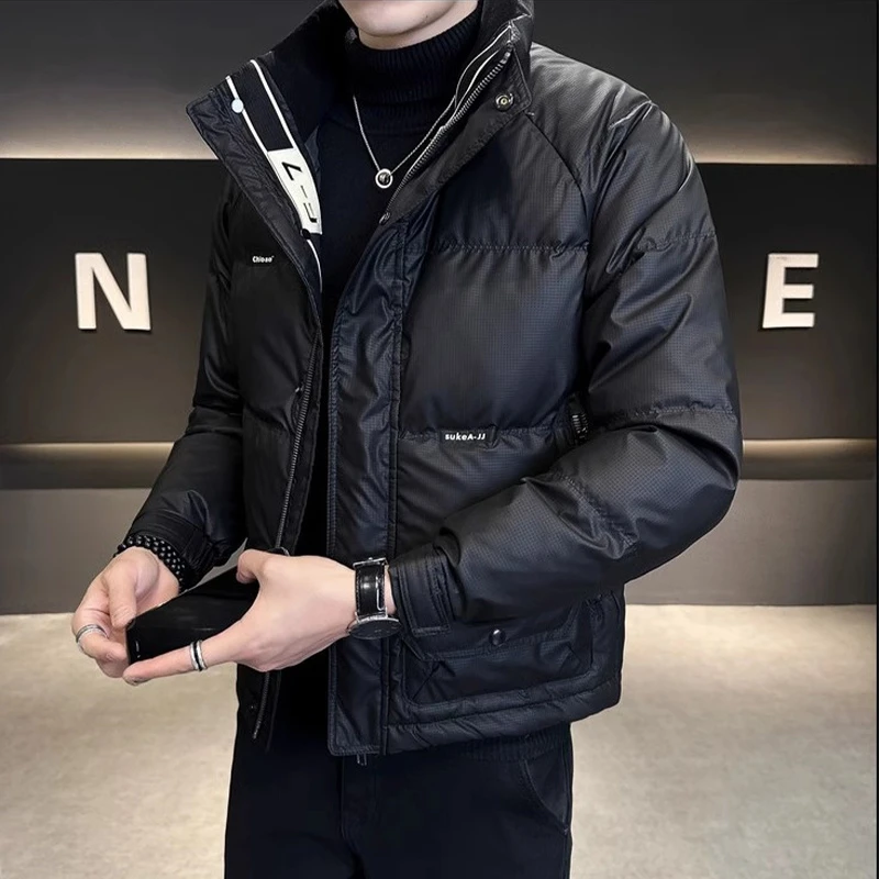 PONDEHEFOT普丹希斐羽绒服加厚保暖新款短款立领时尚休闲百搭外套