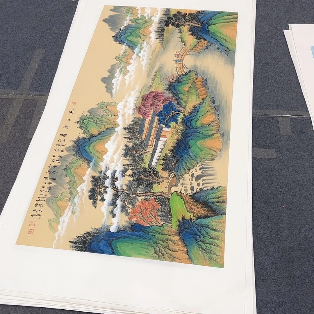 国画D国画作品单幅任发