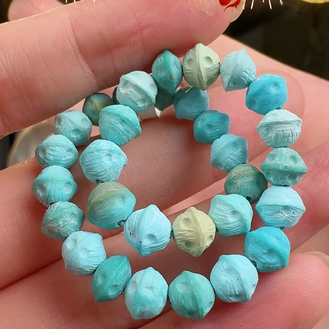 绿松石珠宝奇石未镶嵌