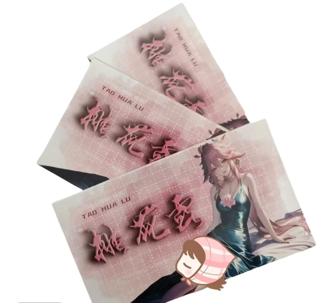 新品  桃花露二次元卡牌盲盒 默认待拆