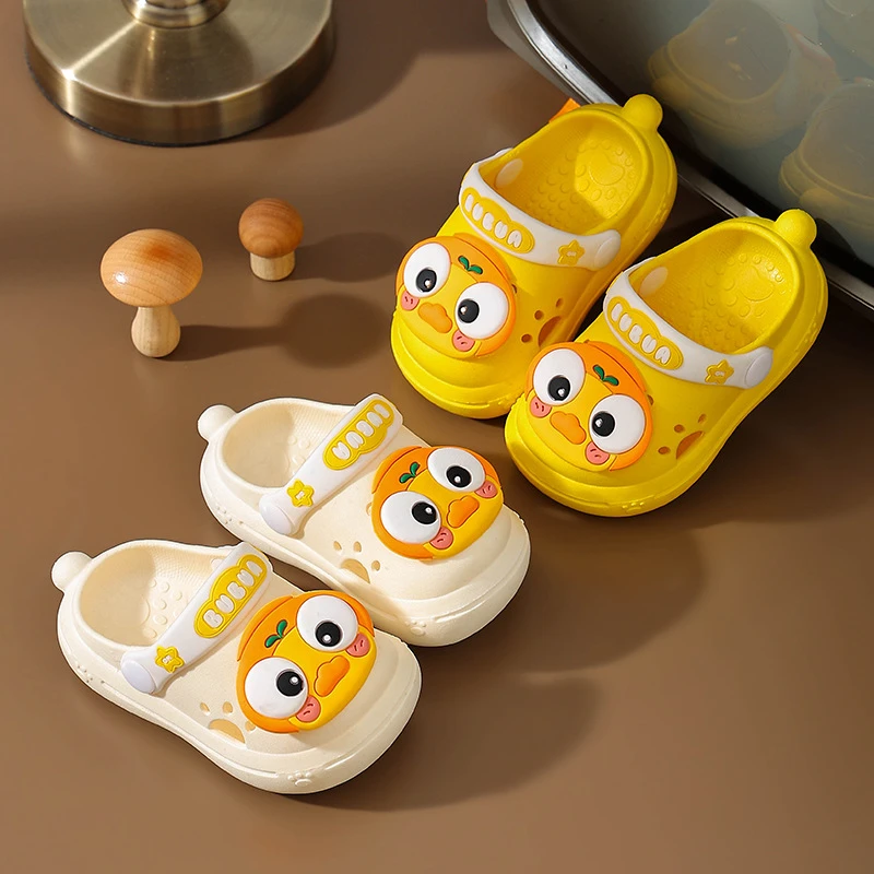 儿童拖鞋夏季男童拖鞋宝宝拖鞋鞋子0-3岁3岁软底防滑居家浴室内凉