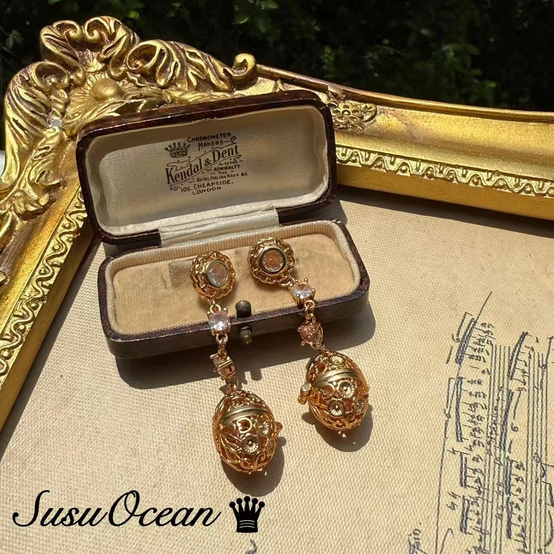 铜合金仿水晶耳饰 【1348】经典珍藏SusuOcean