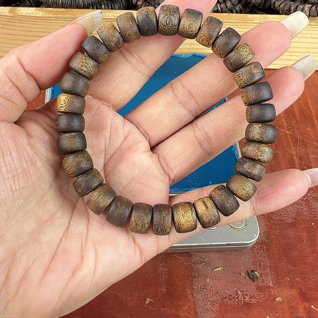 沉香沉香碎屑卡10厚片单圈10g紫奇