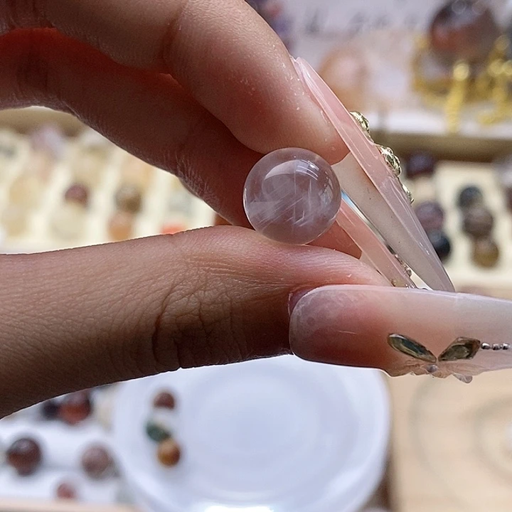 水晶戒指未镶嵌?****?定制no退换
