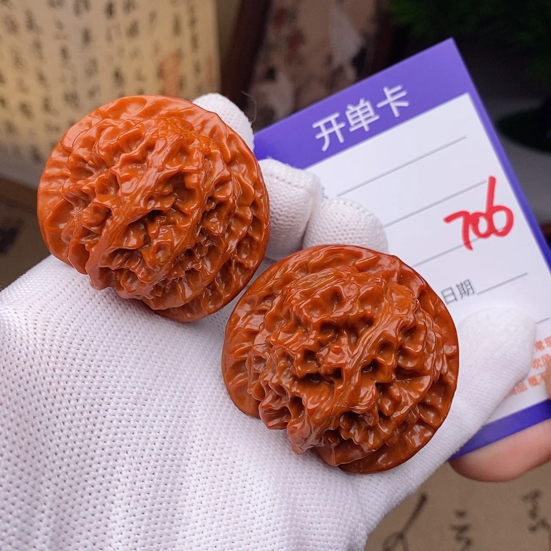 把件文玩核桃45苹果园706