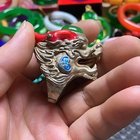 瓷片瓷器紫砂壶摆件